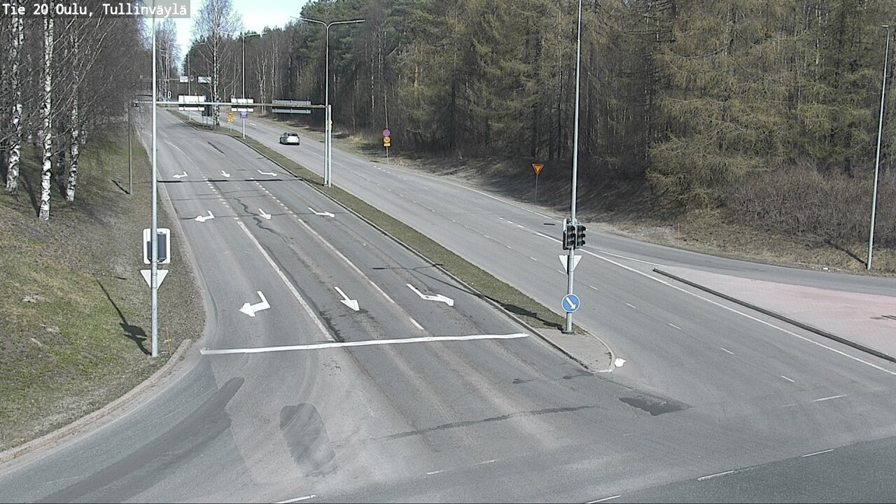 Kelikamerat Kuva Tie 20 Oulu, Tullinväylä, Oulu, Pohjois-Pohjanmaa