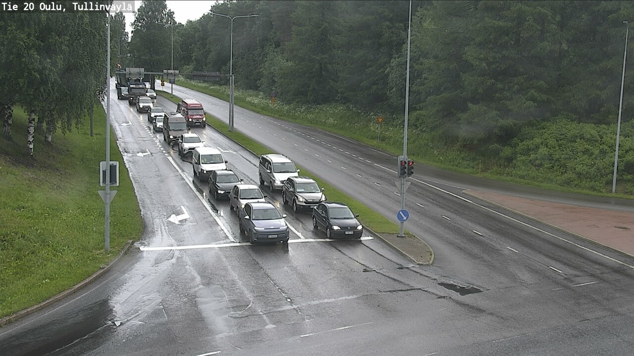 Weather Camera Image Road 20 Oulu, Tullinväylä, Oulu, Pohjois-Pohjanmaa