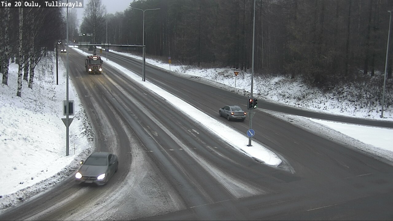 Weather Camera Image Väg 20 Uleåborg, Tullinväylä, Oulu, Pohjois-Pohjanmaa