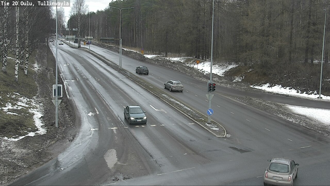 Weather Camera Image Road 20 Oulu, Tullinväylä, Oulu, Pohjois-Pohjanmaa