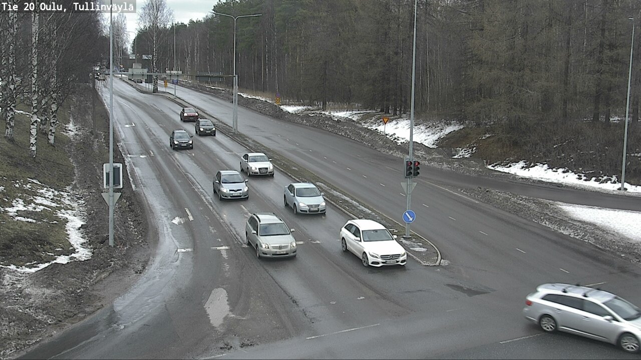 Weather Camera Image Road 20 Oulu, Tullinväylä, Oulu, Pohjois-Pohjanmaa