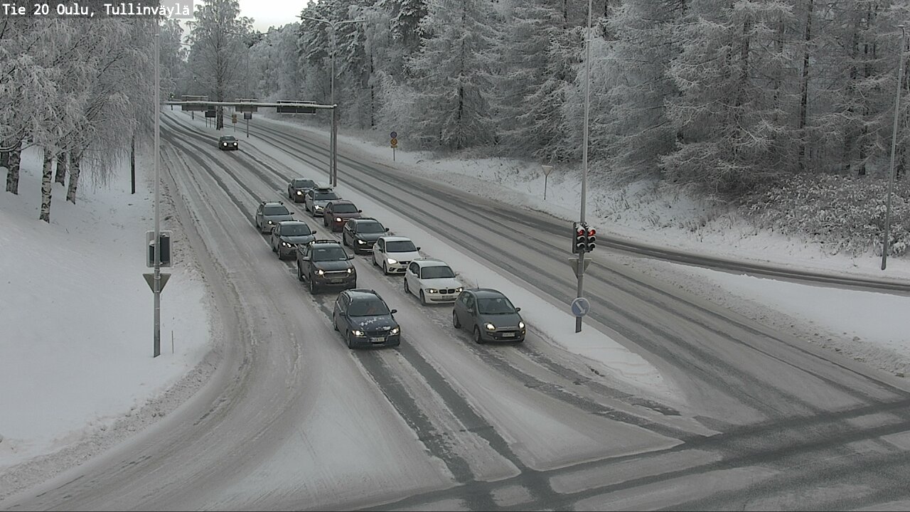 Weather Camera Image Väg 20 Uleåborg, Tullinväylä, Oulu, Pohjois-Pohjanmaa