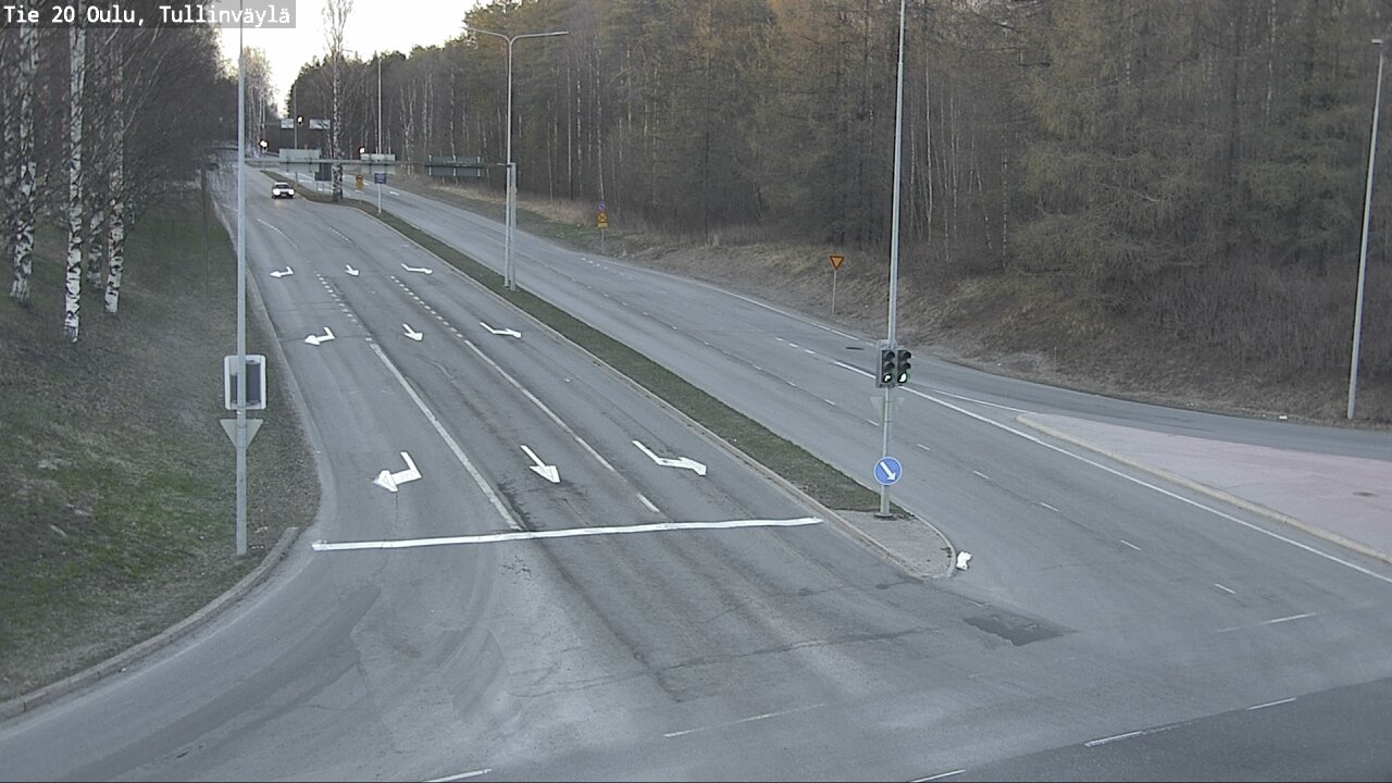 Kelikamerat Kuva Tie 20 Oulu, Tullinväylä, Oulu, Pohjois-Pohjanmaa