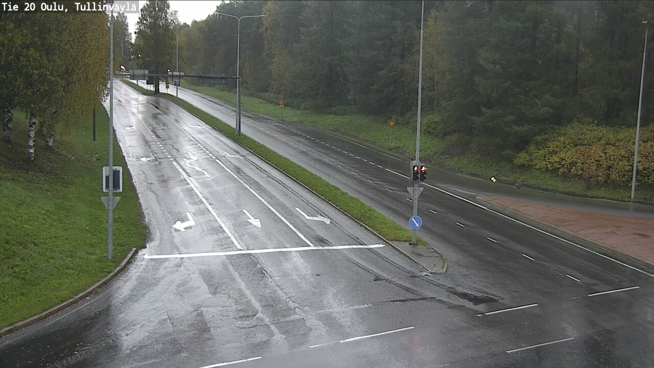 Weather Camera Image Road 20 Oulu, Tullinväylä, Oulu, Pohjois-Pohjanmaa