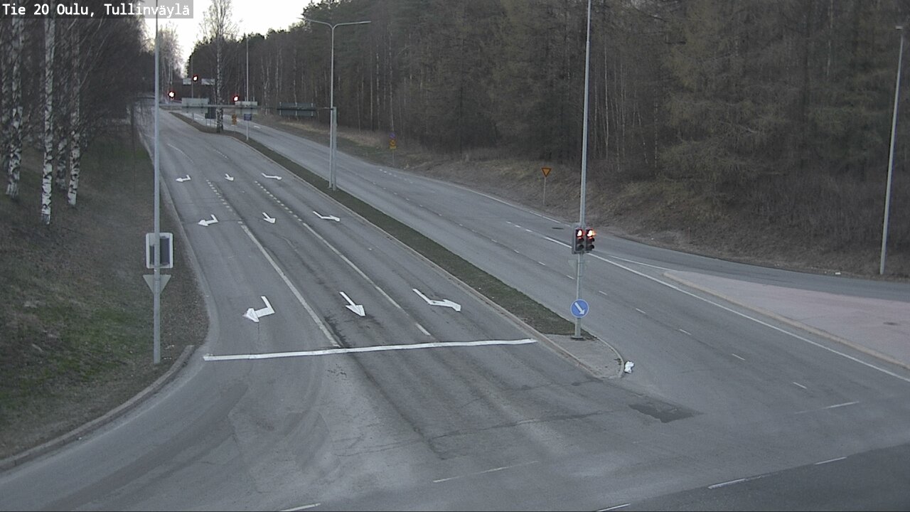 Kelikamerat Kuva Tie 20 Oulu, Tullinväylä, Oulu, Pohjois-Pohjanmaa