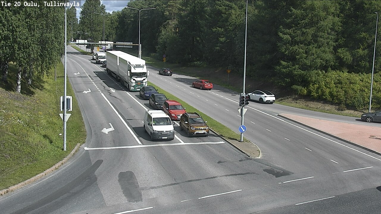 Kelikamerat Kuva Tie 20 Oulu, Tullinväylä, Oulu, Pohjois-Pohjanmaa