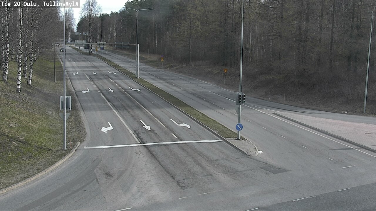 Kelikamerat Kuva Tie 20 Oulu, Tullinväylä, Oulu, Pohjois-Pohjanmaa