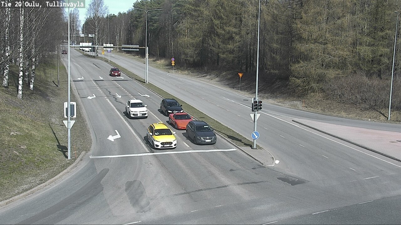 Kelikamerat Kuva Tie 20 Oulu, Tullinväylä, Oulu, Pohjois-Pohjanmaa