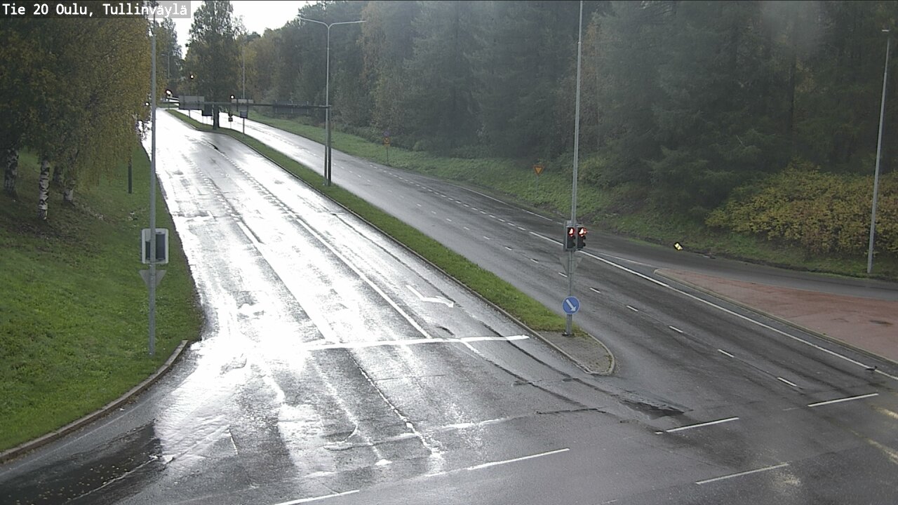Weather Camera Image Road 20 Oulu, Tullinväylä, Oulu, Pohjois-Pohjanmaa