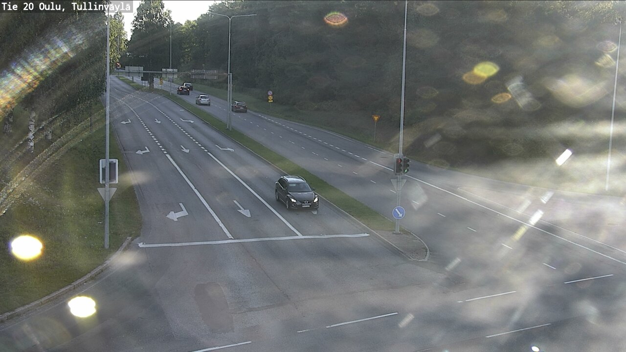 Weather Camera Image Road 20 Oulu, Tullinväylä, Oulu, Pohjois-Pohjanmaa