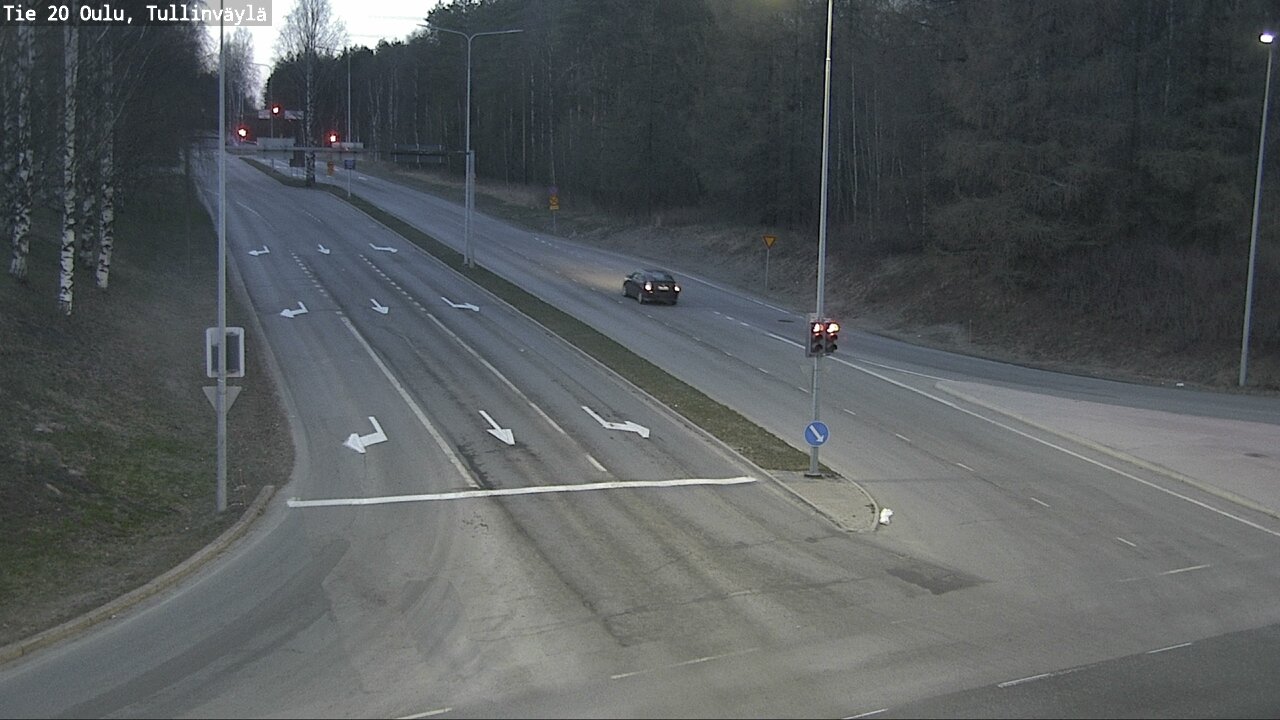 Kelikamerat Kuva Tie 20 Oulu, Tullinväylä, Oulu, Pohjois-Pohjanmaa