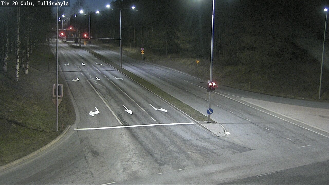 Kelikamerat Kuva Tie 20 Oulu, Tullinväylä, Oulu, Pohjois-Pohjanmaa