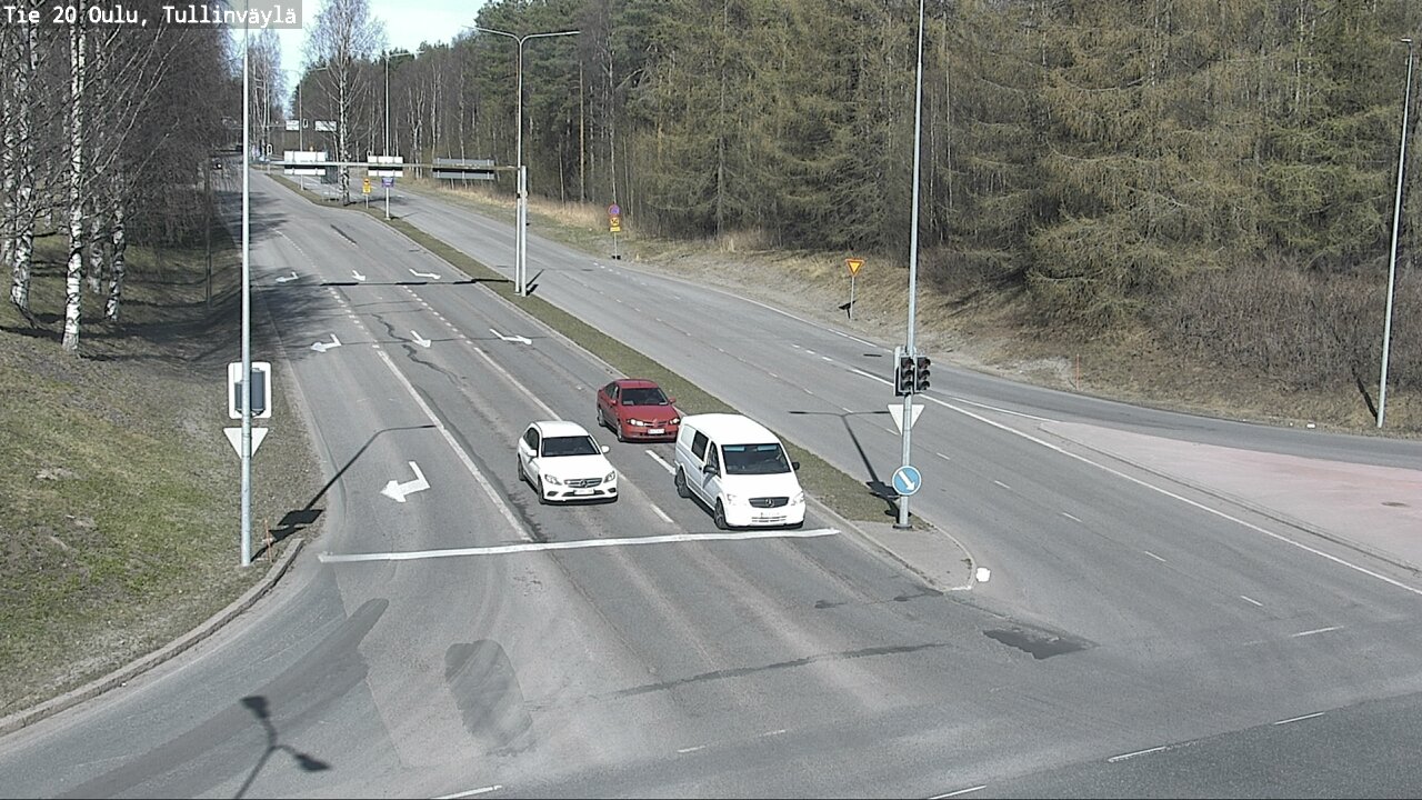 Kelikamerat Kuva Tie 20 Oulu, Tullinväylä, Oulu, Pohjois-Pohjanmaa
