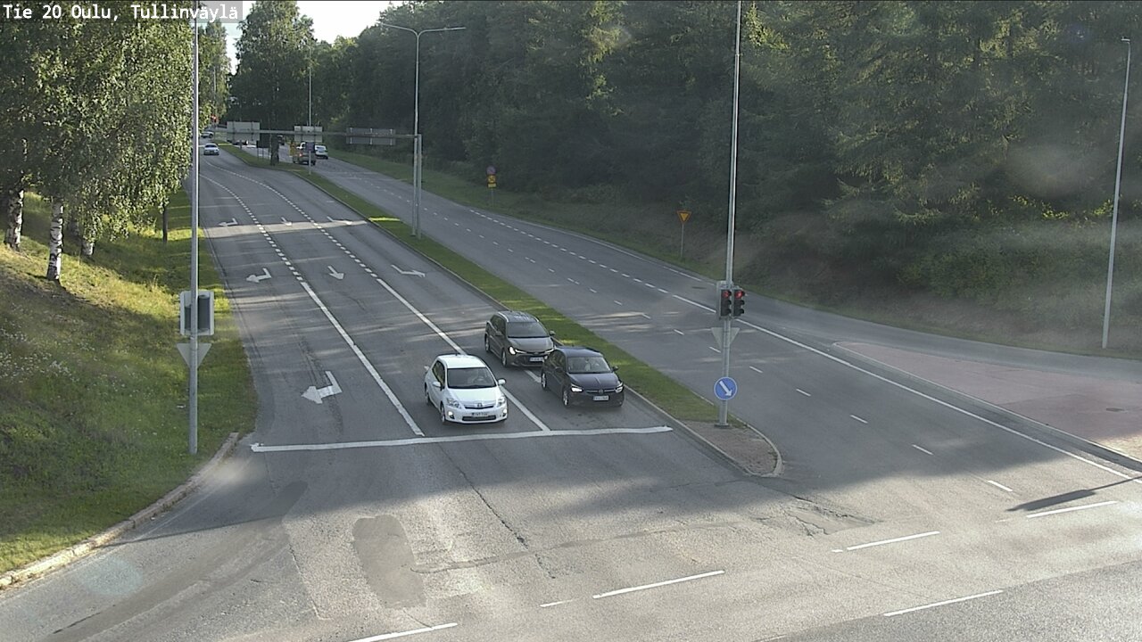 Weather Camera Image Road 20 Oulu, Tullinväylä, Oulu, Pohjois-Pohjanmaa