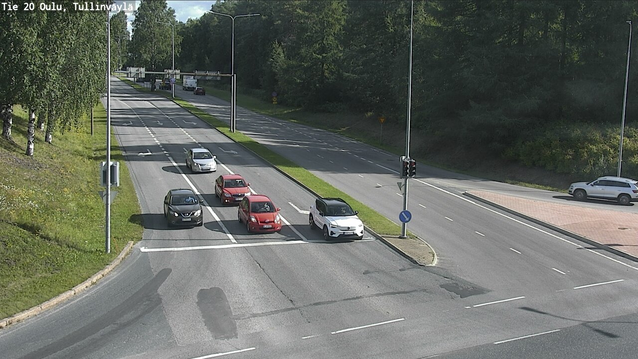 Weather Camera Image Road 20 Oulu, Tullinväylä, Oulu, Pohjois-Pohjanmaa