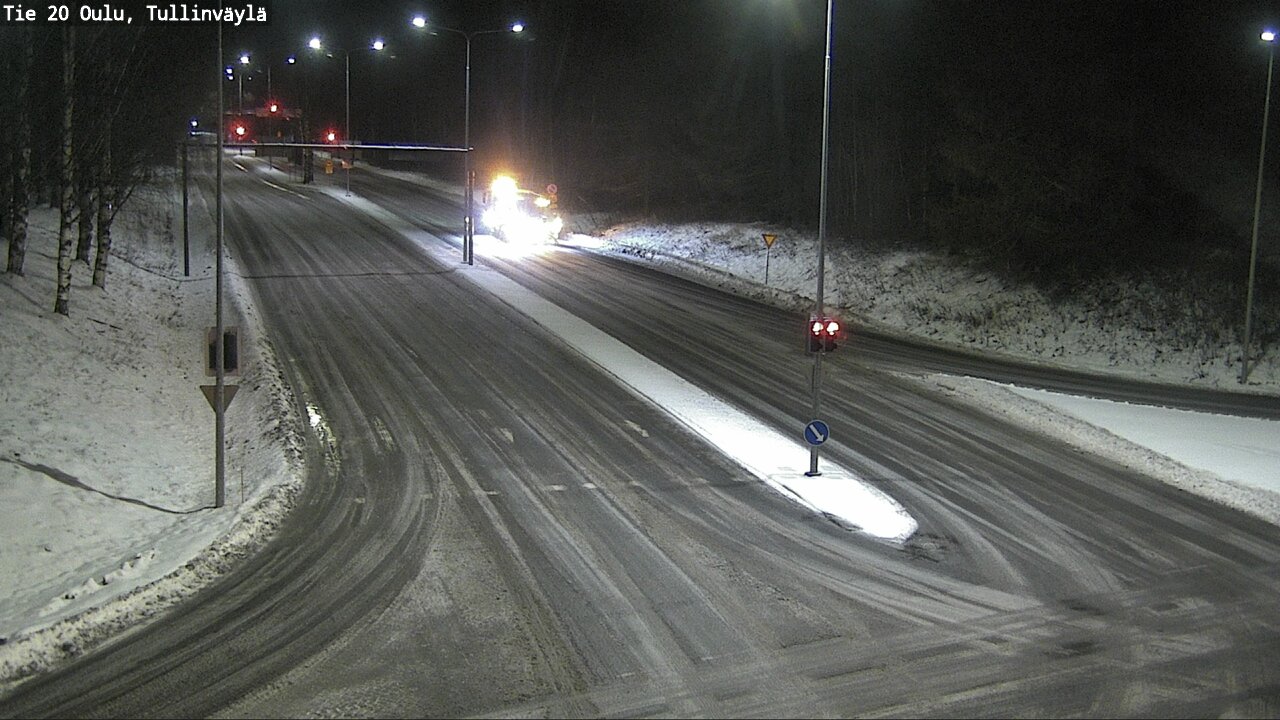 Weather Camera Image Väg 20 Uleåborg, Tullinväylä, Oulu, Pohjois-Pohjanmaa