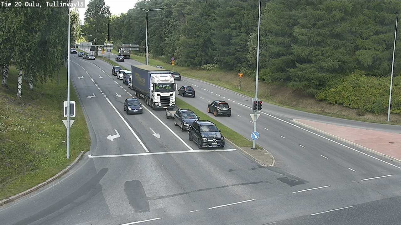 Kelikamerat Kuva Tie 20 Oulu, Tullinväylä, Oulu, Pohjois-Pohjanmaa