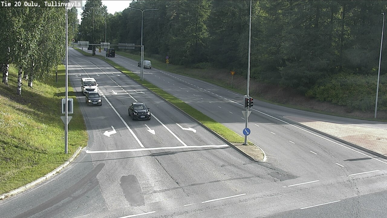 Weather Camera Image Road 20 Oulu, Tullinväylä, Oulu, Pohjois-Pohjanmaa