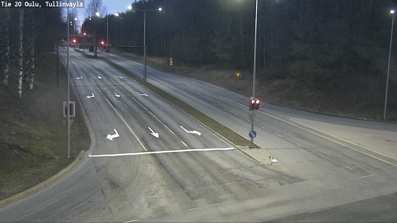 Kelikamerat Kuva Tie 20 Oulu, Tullinväylä, Oulu, Pohjois-Pohjanmaa