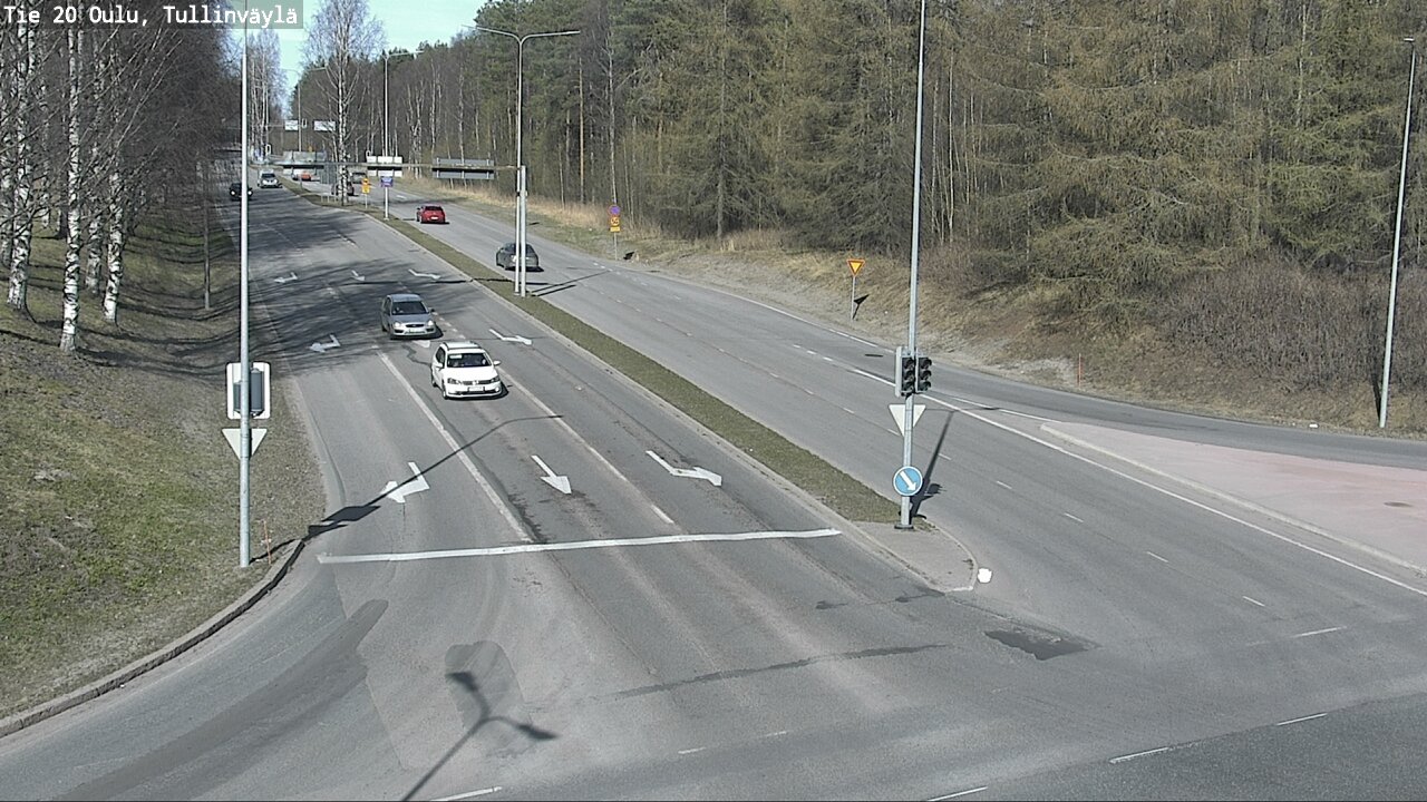 Kelikamerat Kuva Tie 20 Oulu, Tullinväylä, Oulu, Pohjois-Pohjanmaa