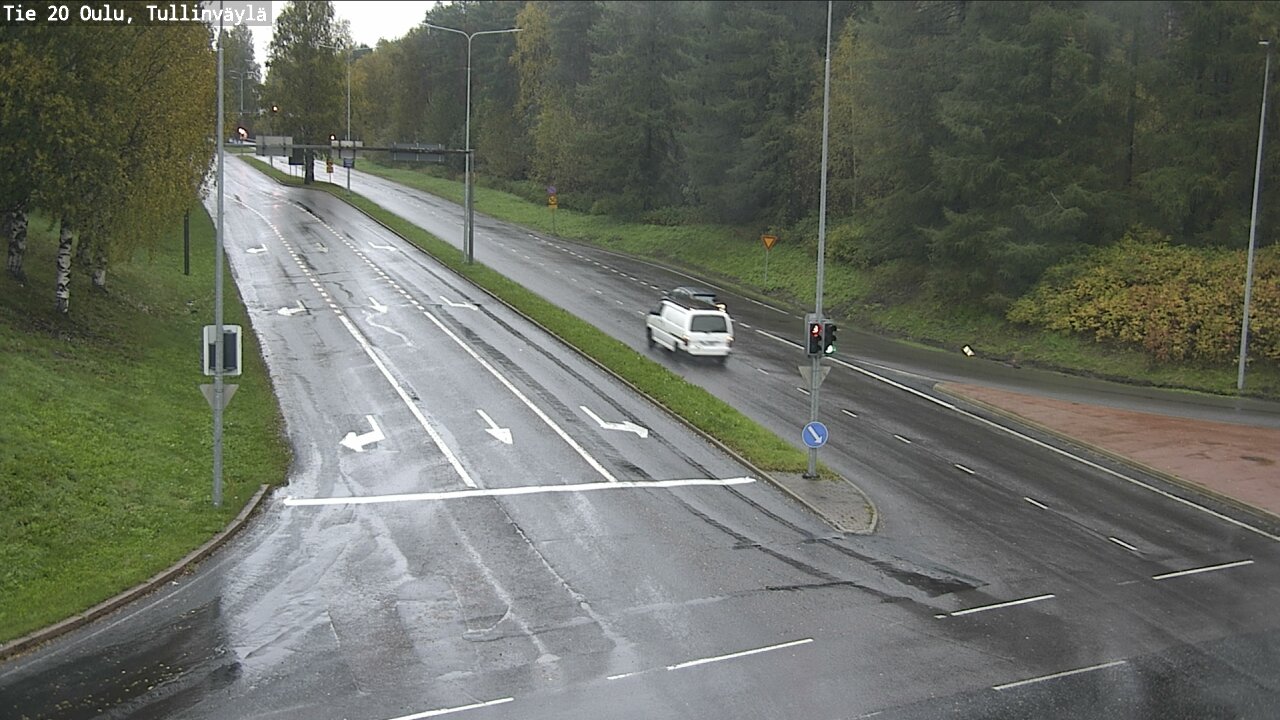 Weather Camera Image Road 20 Oulu, Tullinväylä, Oulu, Pohjois-Pohjanmaa