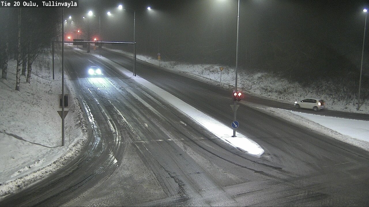 Weather Camera Image Väg 20 Uleåborg, Tullinväylä, Oulu, Pohjois-Pohjanmaa