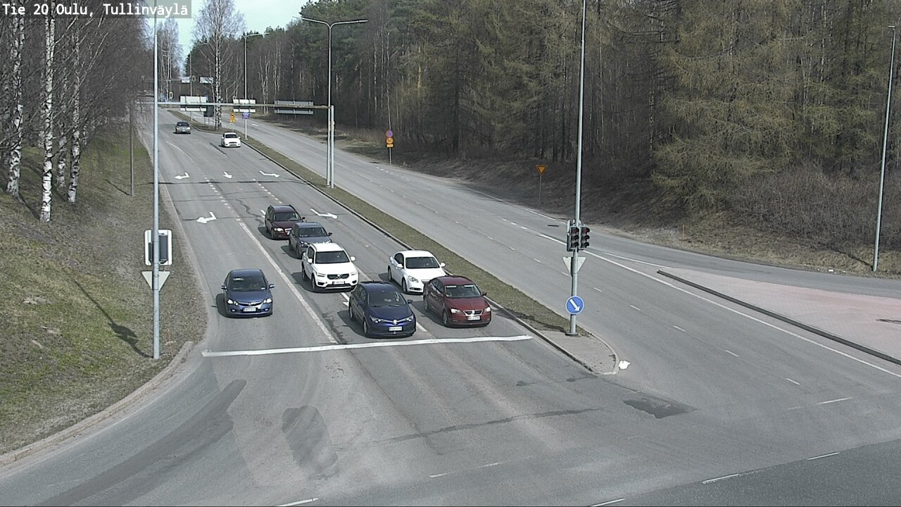 Kelikamerat Kuva Tie 20 Oulu, Tullinväylä, Oulu, Pohjois-Pohjanmaa