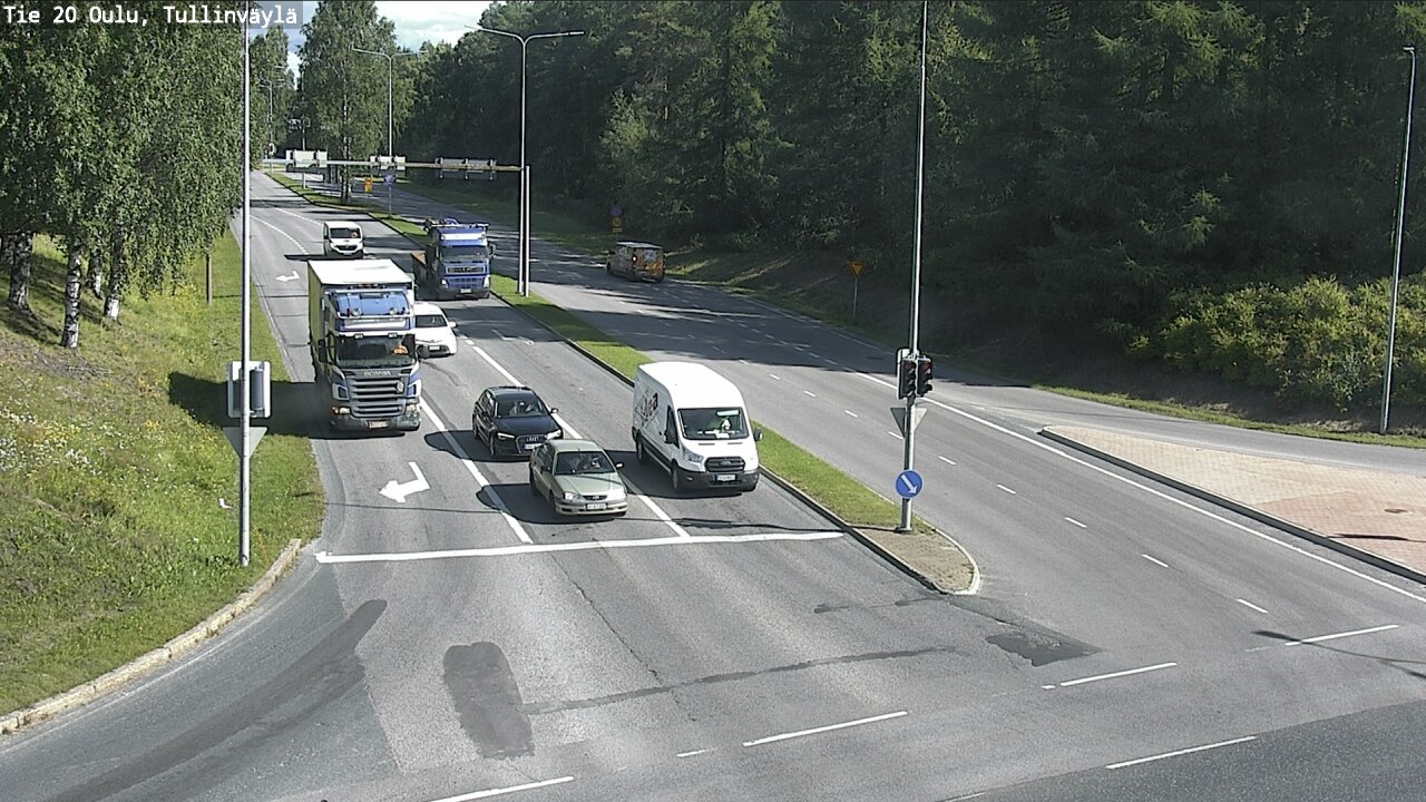 Kelikamerat Kuva Tie 20 Oulu, Tullinväylä, Oulu, Pohjois-Pohjanmaa