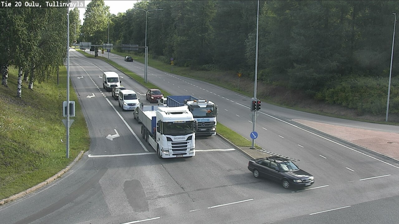 Kelikamerat Kuva Tie 20 Oulu, Tullinväylä, Oulu, Pohjois-Pohjanmaa