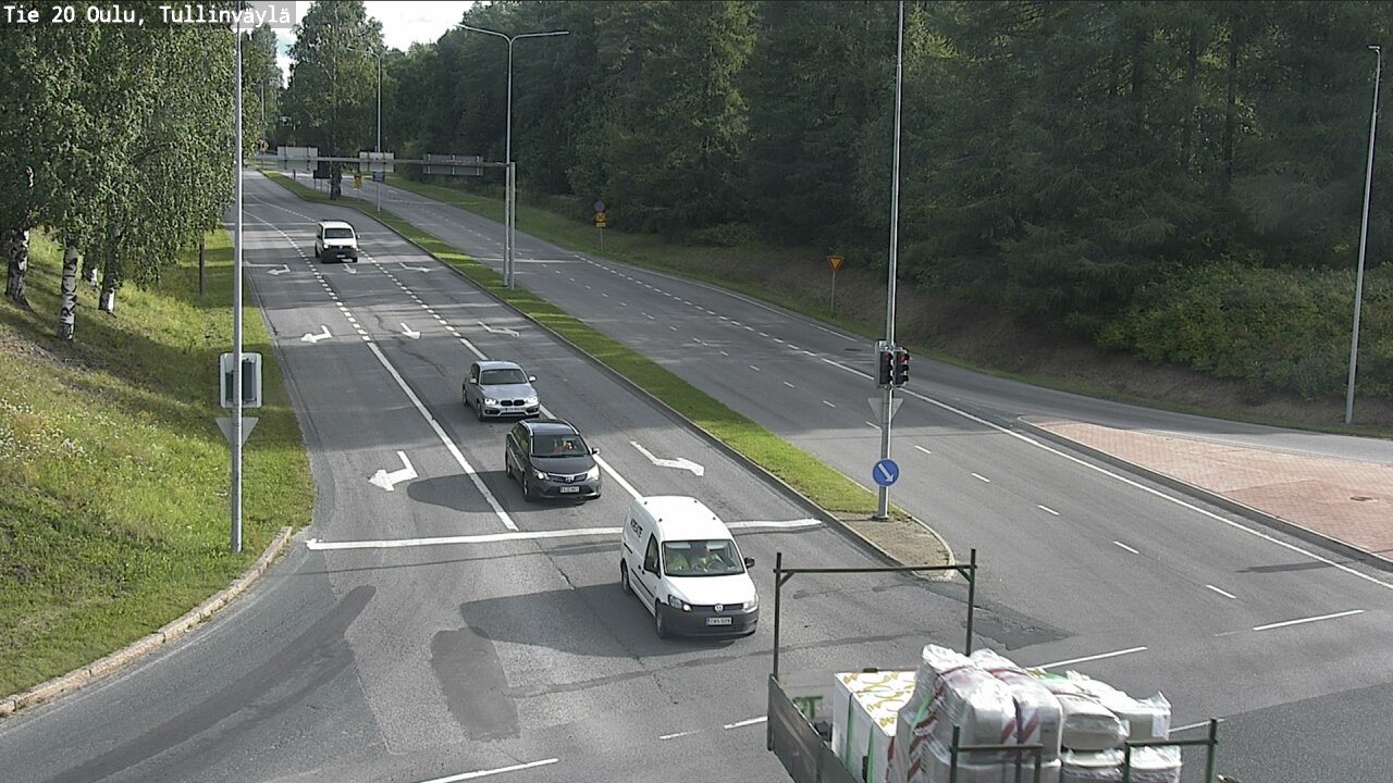 Weather Camera Image Road 20 Oulu, Tullinväylä, Oulu, Pohjois-Pohjanmaa