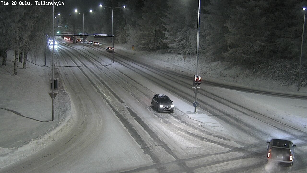 Weather Camera Image Väg 20 Uleåborg, Tullinväylä, Oulu, Pohjois-Pohjanmaa
