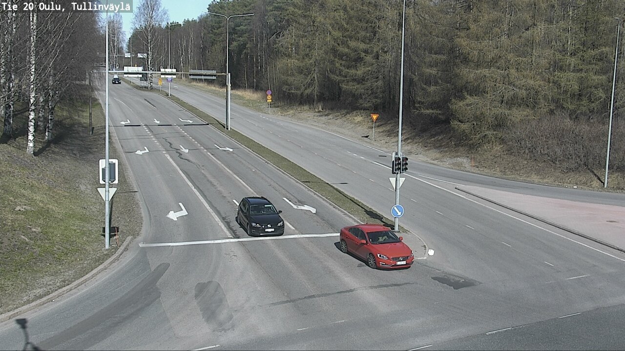 Kelikamerat Kuva Tie 20 Oulu, Tullinväylä, Oulu, Pohjois-Pohjanmaa