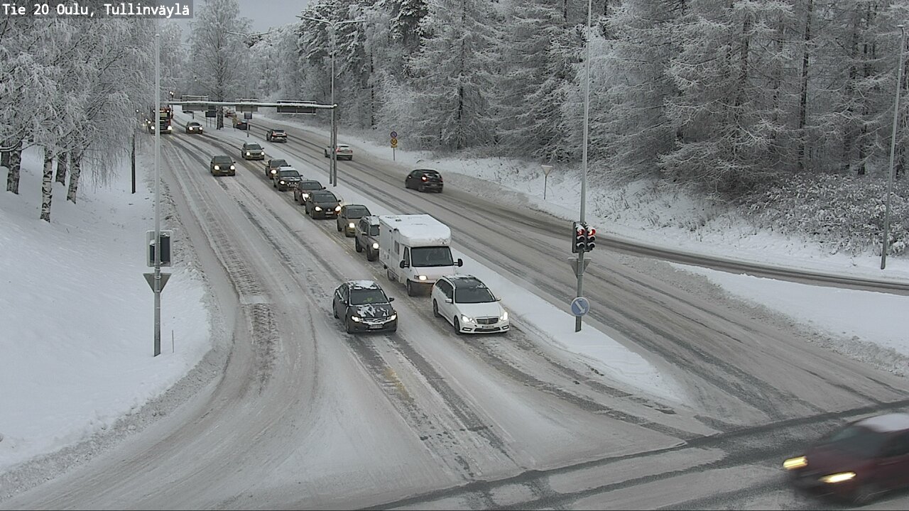 Kelikamerat Kuva Tie 20 Oulu, Tullinväylä, Oulu, Pohjois-Pohjanmaa