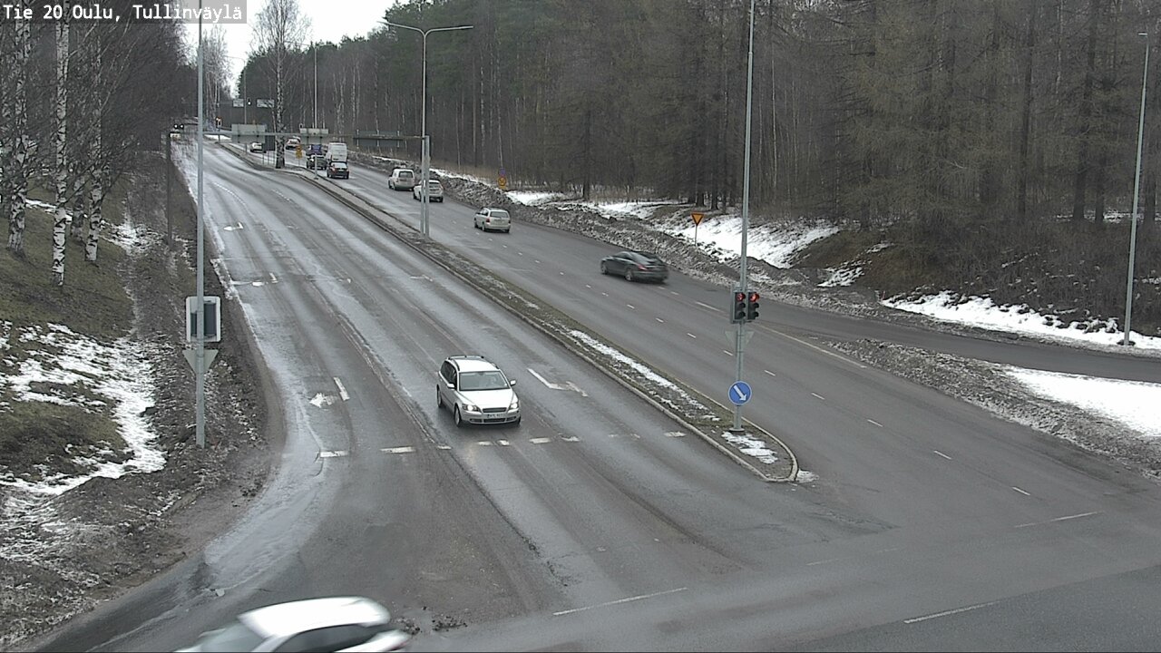Weather Camera Image Road 20 Oulu, Tullinväylä, Oulu, Pohjois-Pohjanmaa