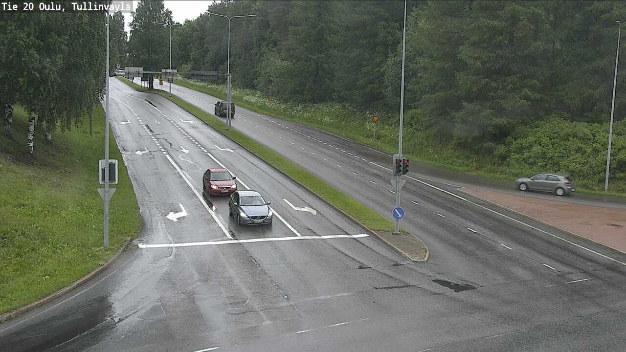 Weather Camera Image Road 20 Oulu, Tullinväylä, Oulu, Pohjois-Pohjanmaa