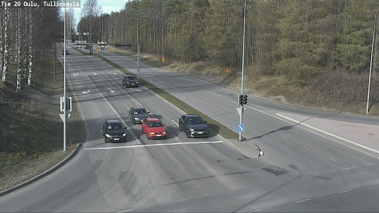 Kelikamerat Kuva Tie 20 Oulu, Tullinväylä, Oulu, Pohjois-Pohjanmaa