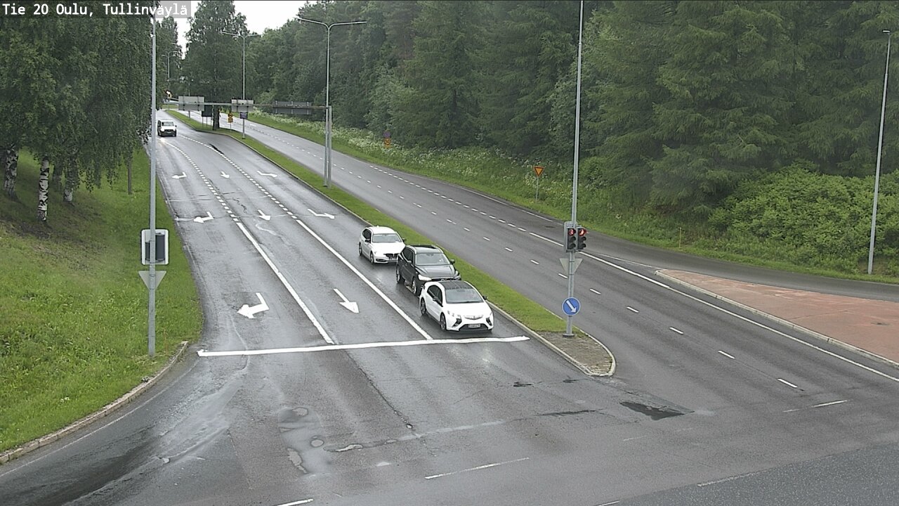 Weather Camera Image Road 20 Oulu, Tullinväylä, Oulu, Pohjois-Pohjanmaa
