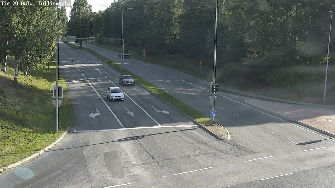 Weather Camera Image Road 20 Oulu, Tullinväylä, Oulu, Pohjois-Pohjanmaa