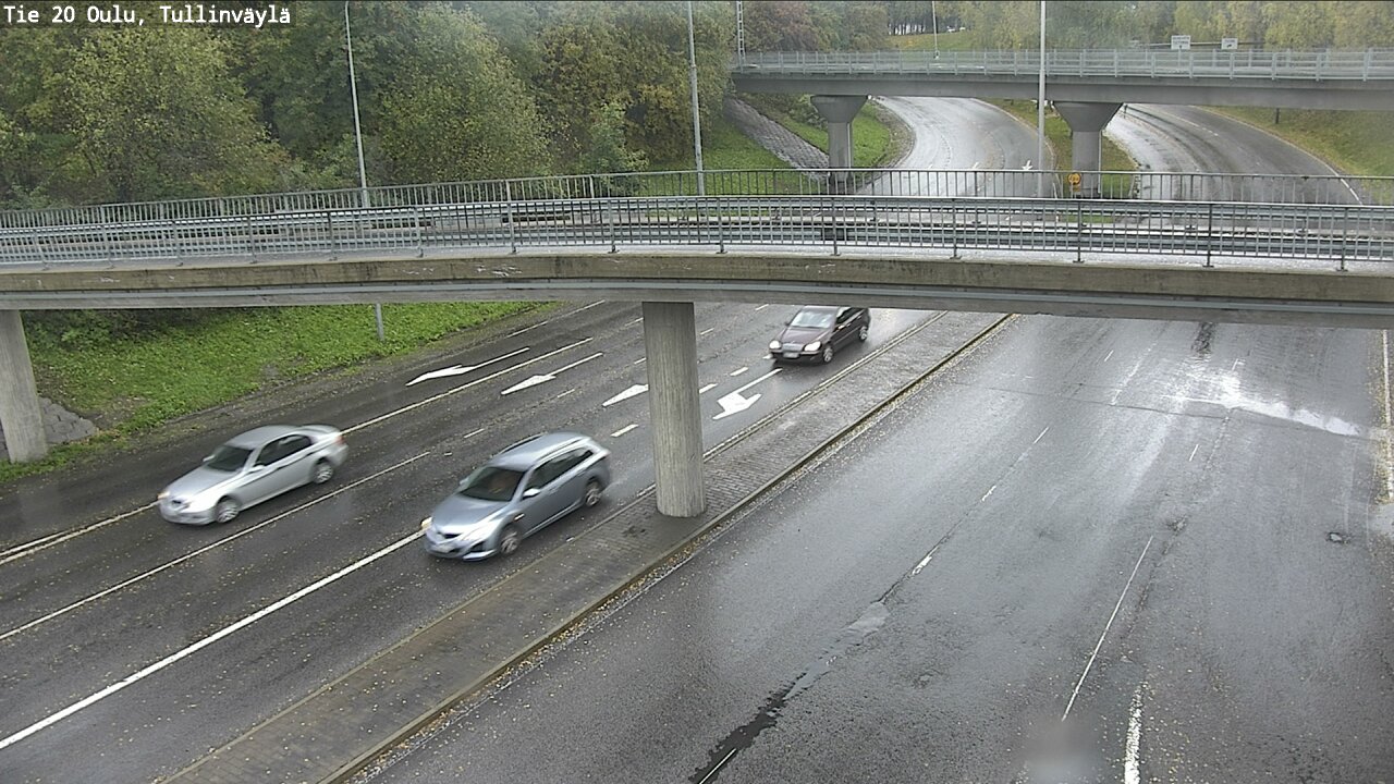 Weather Camera Image Road 20 Oulu, Tullinväylä, Oulu, Pohjois-Pohjanmaa