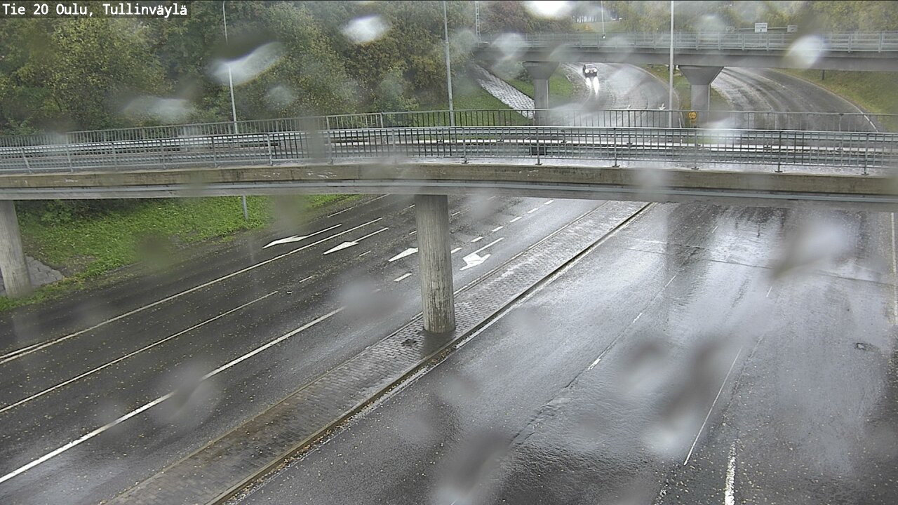 Weather Camera Image Road 20 Oulu, Tullinväylä, Oulu, Pohjois-Pohjanmaa