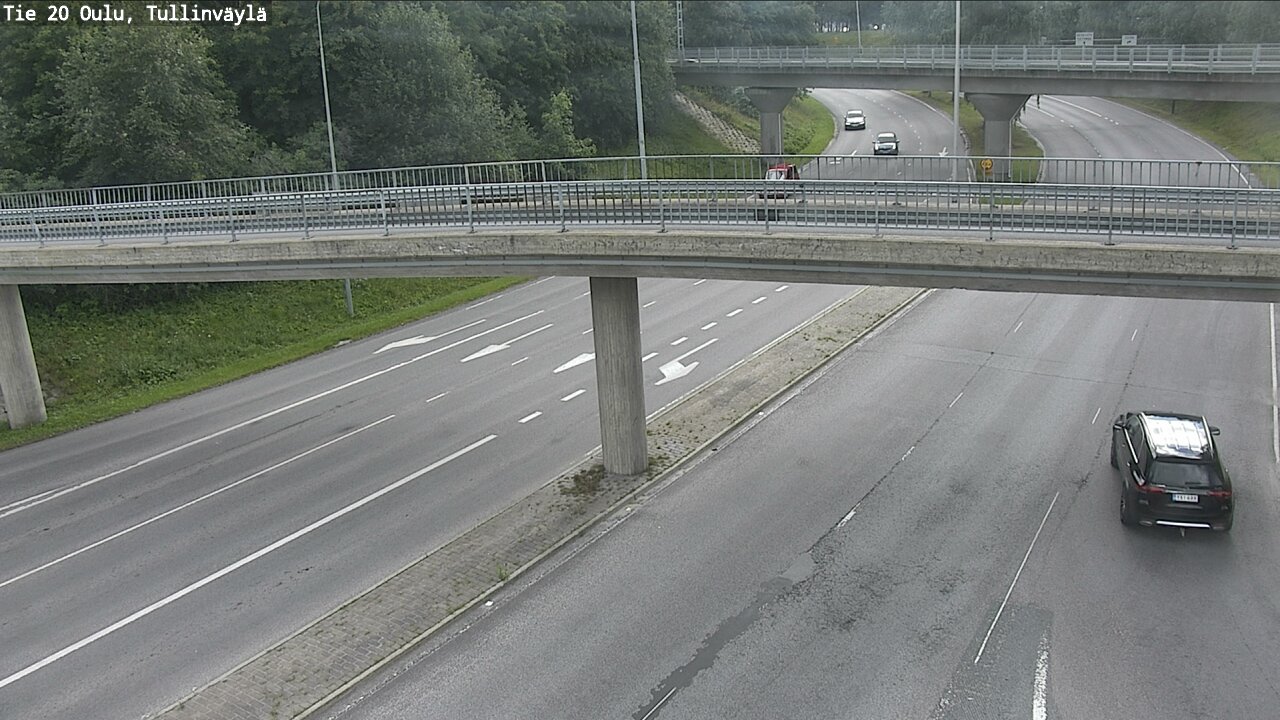 Weather Camera Image Road 20 Oulu, Tullinväylä, Oulu, Pohjois-Pohjanmaa