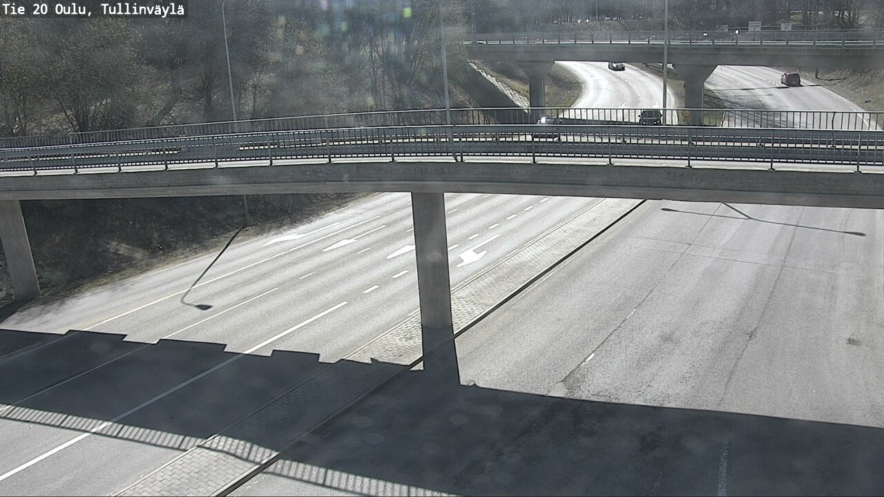 Weather Camera Image Road 20 Oulu, Tullinväylä, Oulu, Pohjois-Pohjanmaa