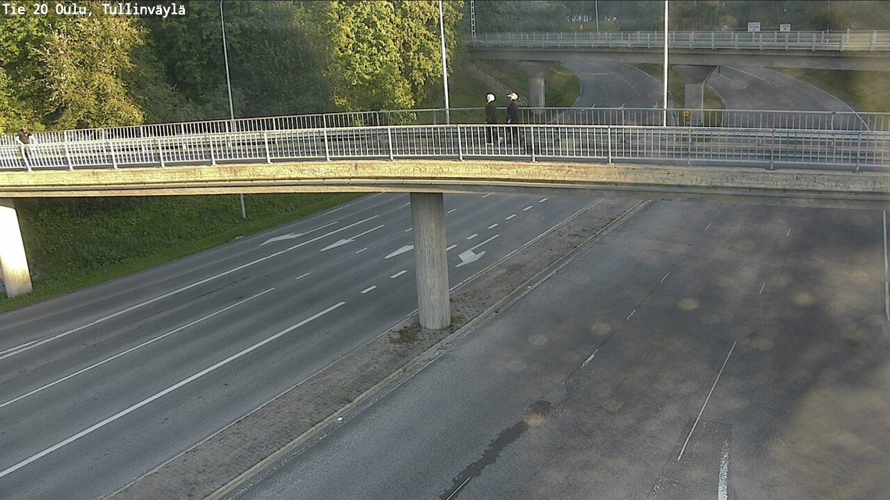 Weather Camera Image Road 20 Oulu, Tullinväylä, Oulu, Pohjois-Pohjanmaa