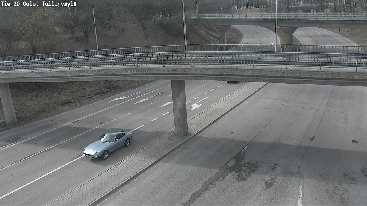 Weather Camera Image Road 20 Oulu, Tullinväylä, Oulu, Pohjois-Pohjanmaa