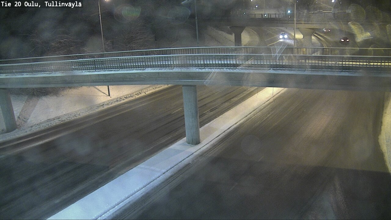 Weather Camera Image Väg 20 Uleåborg, Tullinväylä, Oulu, Pohjois-Pohjanmaa