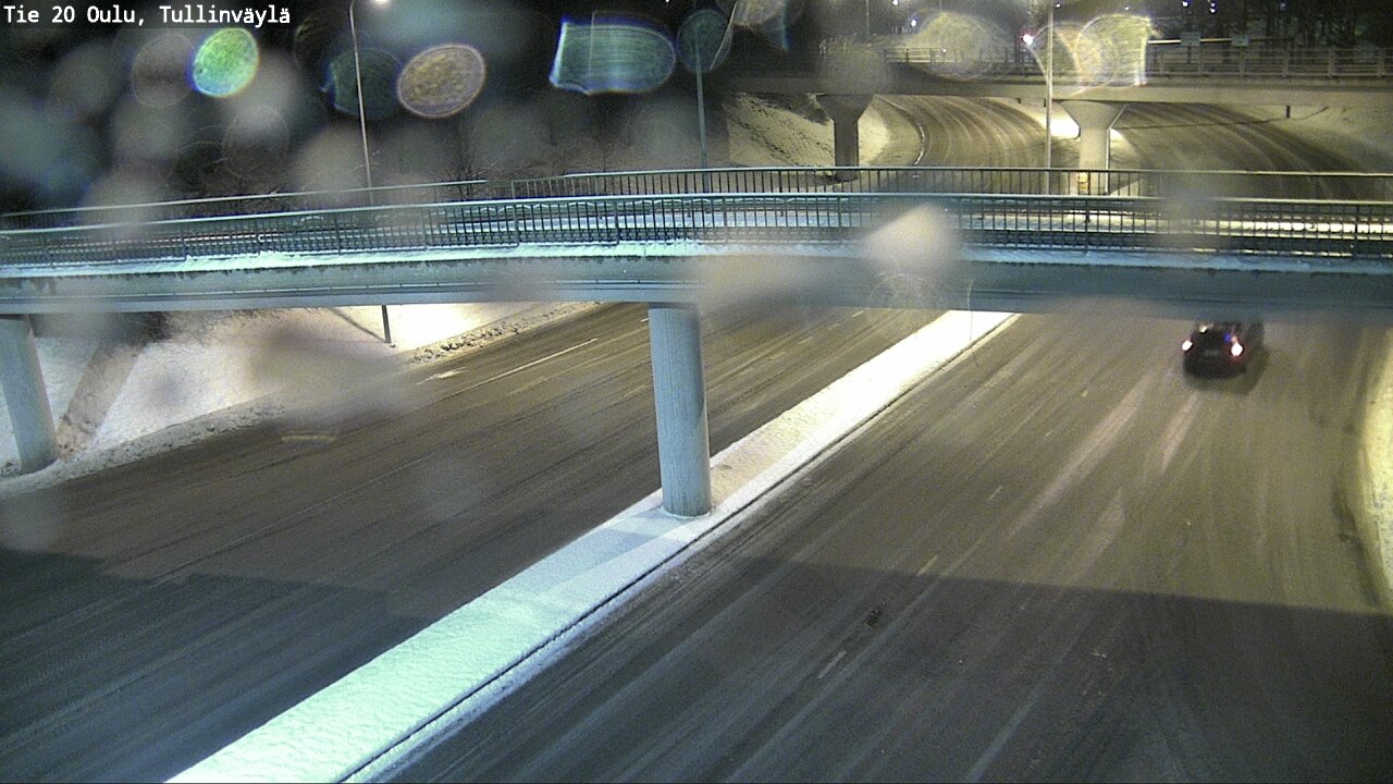Weather Camera Image Väg 20 Uleåborg, Tullinväylä, Oulu, Pohjois-Pohjanmaa
