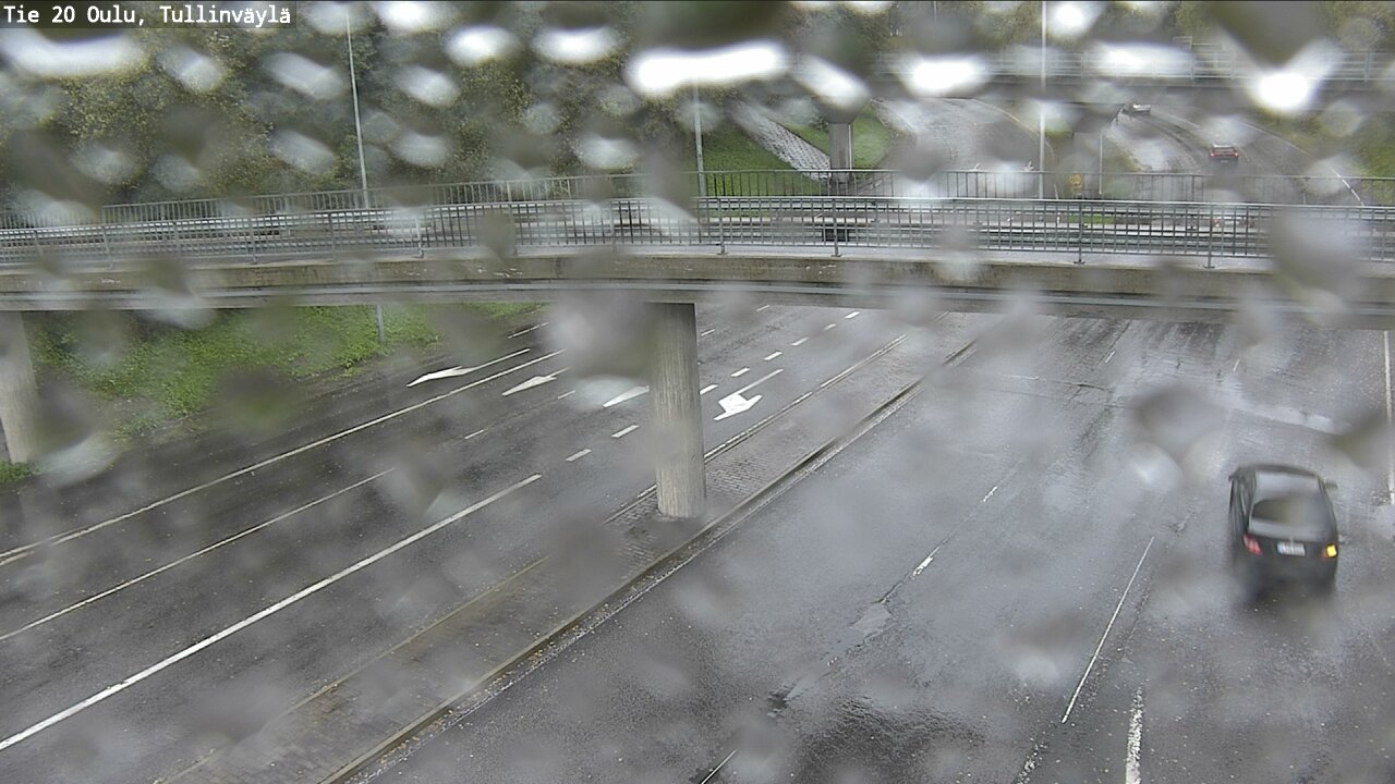 Weather Camera Image Väg 20 Uleåborg, Tullinväylä, Oulu, Pohjois-Pohjanmaa