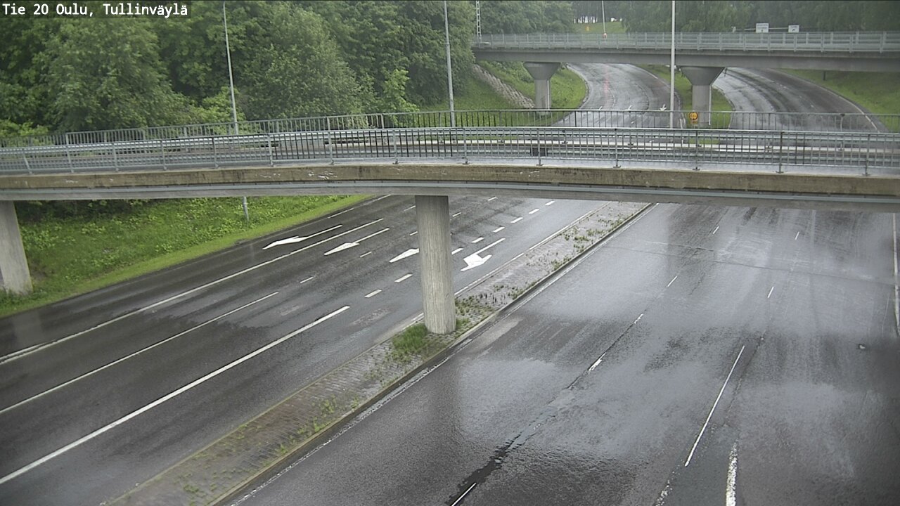 Kelikamerat Kuva Tie 20 Oulu, Tullinväylä, Oulu, Pohjois-Pohjanmaa