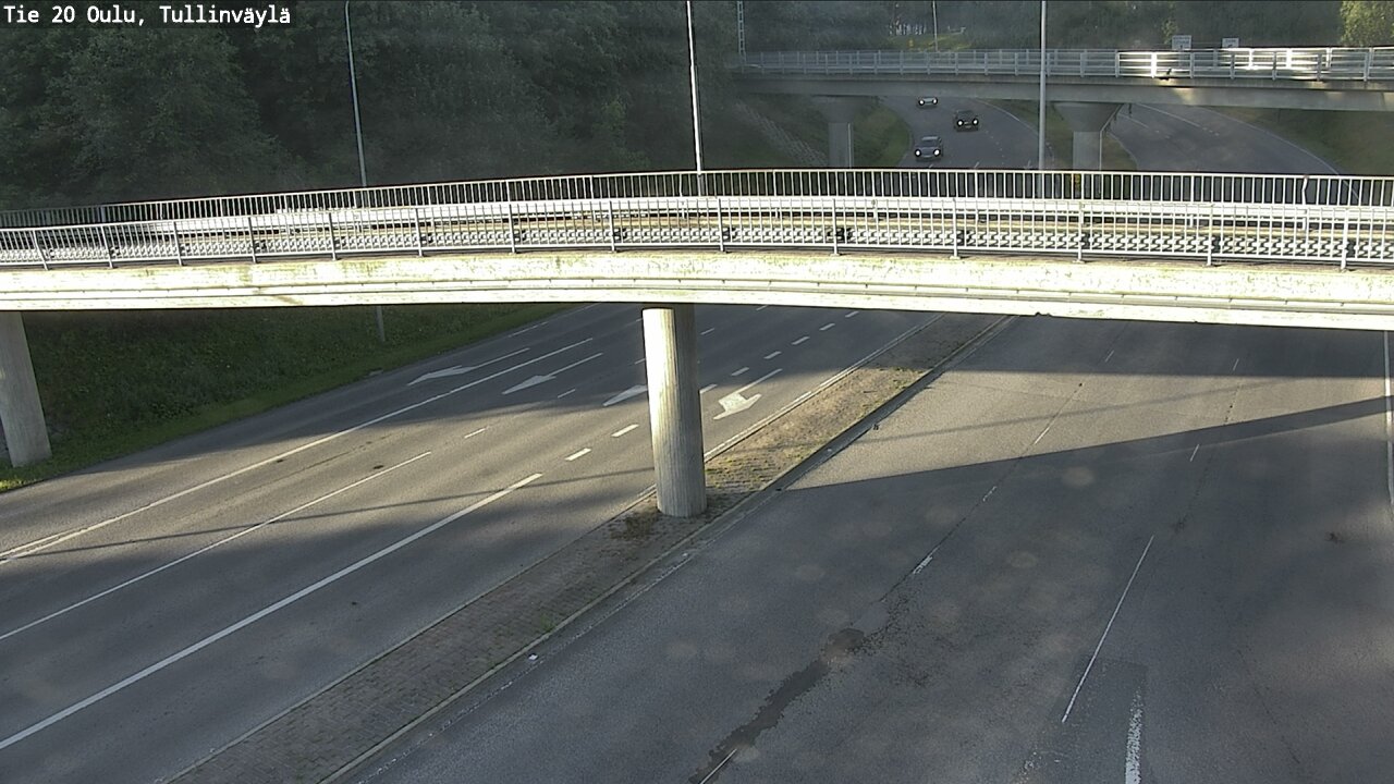 Weather Camera Image Road 20 Oulu, Tullinväylä, Oulu, Pohjois-Pohjanmaa