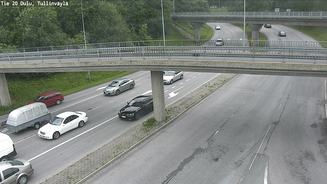 Weather Camera Image Road 20 Oulu, Tullinväylä, Oulu, Pohjois-Pohjanmaa